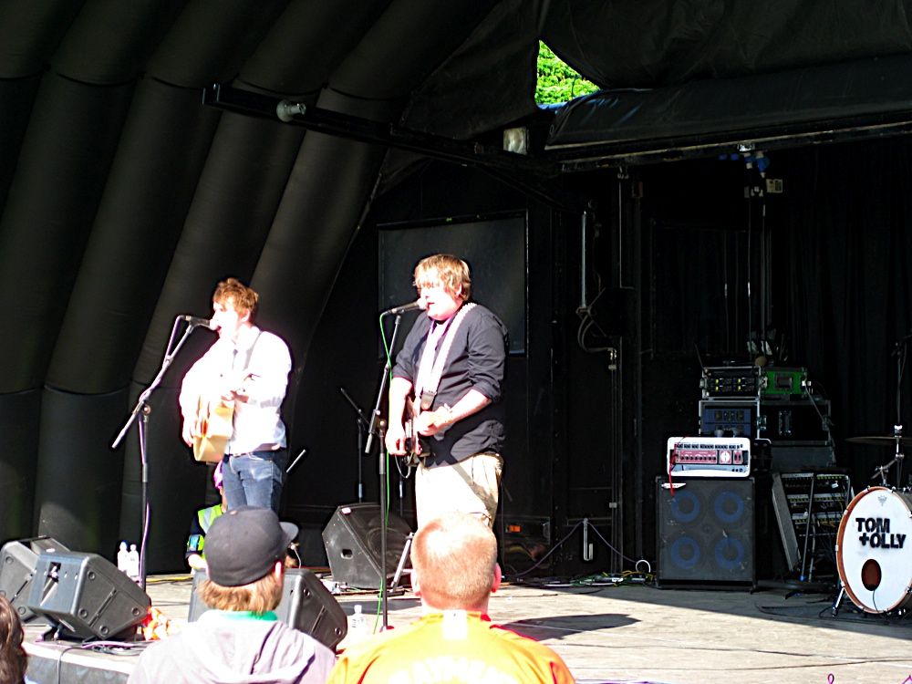 Tom and Olly at Big Church Day Out