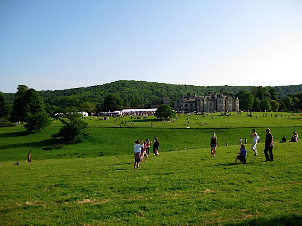 Looking towards Wiston Hall